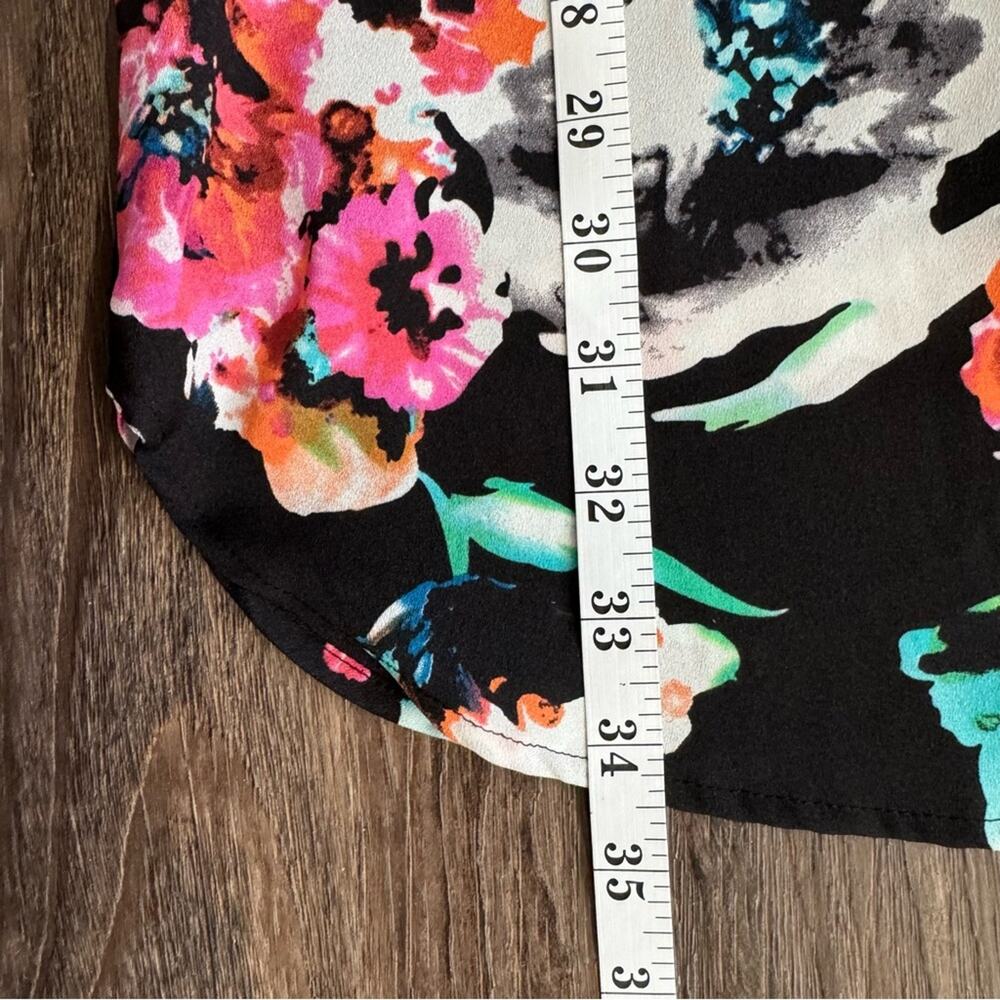 Yumi Kim Elana Mini Dress in Dark Floral Dreamer Print Size Medium - Picture 11 of 12
